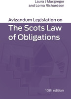 Avizandum Legislation on the Scots Law of Obligations(English, Paperback, unknown)