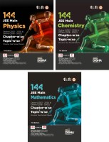 Disha 144 Jee Main Online (2023 - 2012) & Offline (2018 - 2002) Physics, Chemistry & Mathematics Chapter-Wise + Topic-Wise Previous Years Solved Papers Ncert Chapterwise Pyq Question Bank with 100% Detailed Solutions(English, Paperback, unknown)
