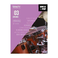 Trinity College London Rock & Pop 2018 Drums Grade 3(English, Sheet music, unknown)
