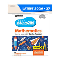 Arihant All in One Mathematics Class 6 for CBSE Exam 2025-26 Based on the latest NCERT Ganita Prakash Competency-Based Questions for Class 6(English, Paperback, Pandey Rakesh)