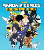Saturday AM Manga and Comics Coloring Book(English, Paperback, Saturday AM)