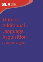 Third or Additional Language Acquisition(English, Electronic book text, De Angelis Gessica)