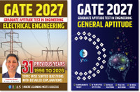 GATE ELCTRICAL PYQ AND GATE APTITUDE  - GATE General Aptitude (Set of 2 Book) | GATE Electrical Engineering 31 Years Previous Year Solved Papers (1996 to 2026) Sorted Subject and Chapter Wise | Best Seller Previous Year Questions Papers Book for M.E./M.Tech/PhD & PSUs Aspirant | IFAS(English, Paperb