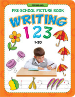Writing 123 (1-20)  - 1 to 20 | Number Writing Books for Kids | 3 to 5 Year Children | Practice Numbers | Nursery Writing Books for Kids | Dreamland Writing Books for Children(English, Paperback, unknown)