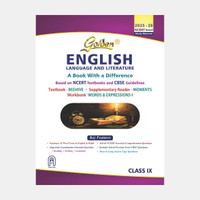 Golden English Language and Literature Study Material Based on NEW NCERT Beehive and Moments for Class-9 | For CBSE 2026 Board Exams | Solved NCERT Exercises | Previous Board Paper Solved(English, Paperback, Gupta R. K.)