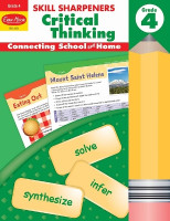 Skill Sharpeners: Critical Thinking, Grade 4 Workbook(English, Paperback, Evan-Moor Educational Publishers)