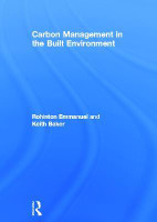 Carbon Management in the Built Environment(English, Hardcover, Emmanuel Rohinton)