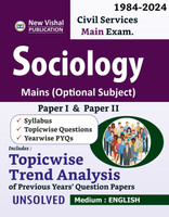 Sociology Main Topicwise Trend Analysis of Pyqs (1984-2024)(English, Paperback, unknown)