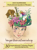 Adult Coloring Book(English, Hardcover, Coloringcraze)
