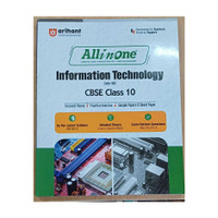(Old Edition) Arihant All In One Information Technology CBSE Class 10th Based On Latest NCERT For CBSE Exams 2025 | Mind map in each chapter | Clear & Concise Theory | Intext & Chapter Exercises | Sample Question Papers(English, Paperback, Gaikwad Neetu)