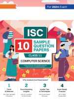 Oswaal ISC 10 Sample Question Papers Class 11 Computer Science For 2024 Exams (Based On The Latest CISCE/ ISC Specimen Paper)(Paperback, Oswaal Editorial Board)