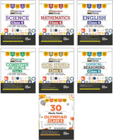 Disha Combo Class 6 (set of 7 books) Olympiad Champs Science, Mathematics, English, Logical Reasoning, Computer Science (Cyber) & GK with 30 Mock Tests 4th Edition(Paperback, Disha Experts)