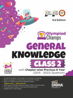 Olympiad Champs General Knowledge Class 2 with Chapter-Wise Previous 8 Year (2015 - 2022) Questions Complete Prep Guide with Theory, Pyqs, Past & Practice Exercise(English, Paperback, unknown)