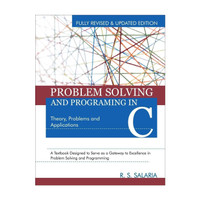 Problem Solving and Programming in C(English, Paperback, Salaria R. S.)