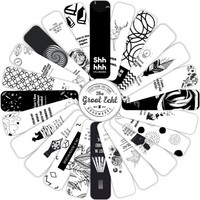 The Groot Echt Bookmarks for book lovers set of 24 pcs with Black & white specially designed theme (printed bookmark) Gift for readers Bookmark Bookmark(Quotes, Black, White)