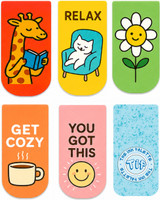 TheInkPalette The Ink Palette Magnetic Bookmarks Page Clip Bookmark Magnetic Book Mark Bookmark(5 Cute Magnetic Book Mar, Multicolor)