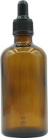 FUTURA MARKET 100Ml Amber Glass Dropper Bottle for Essential Oil, DIY Beauty care with LeakProof Laboratory Dropper Bottle(Glass 100 ml Pack of2)