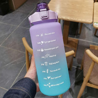 SeaRegal BPA Free Gym 2000 ml Silicone Bottle(Pack of 1, Purple)