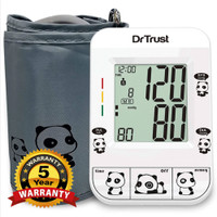 Dr Trust USA Fully Automatic Paediatric Digital Blood Pressure Testing Machine with MDD Technology for Kids and Adults Model 111 Bp Monitor(White)