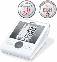 Beurer Blood Pressure BM28 AUTOMATIC UPPER ARM WITH FREE ADAPTER & 3 YEARS WARRANTY Bp Monitor(White)