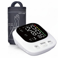 Accutrust Digital BP Monitor BPRM8101 | Automatic Upper Arm Blood Pressure Machine with Large LED Display & USB/Battery Power | 99 Readings Memory for 2 Users Bp Monitor(White)