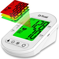 Dr Trust USA Intellitrack 133 Digital Blood Pressure BP Machine Bp Monitor(White)
