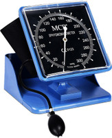 Dr care Aneroid Dial Square Model BP Monitor Come With Upper Manual Arm Cuff Desk Model Square Model BP Monitor Bp Monitor(Blue)