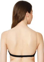 Bewild BACKLESS Women Everyday Lightly Padded Bra(Black)