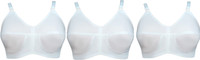 teenager Women Full Coverage Non Padded Bra(White)