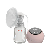 LuvLap Adore Breast Pump with 2 Phase Pumping, with Rechargeable Battery  - Electric(White)