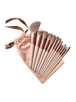 Koccido 13 Pcs Golden Makeup Brushes Set With Pouch Foundation Powder Eyeshadow Blush(Pack of 13)