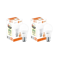 Orient Electric 12 W Basic, Eye Safety Compliance Round B22 LED Bulb(White, Pack of 2)