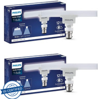 PHILIPS 12W B22 T-BULB 12 W 20 cm Tube Light(White, Pack of 2)