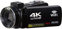 mytechvision 4K ULTRAHD WITH WIFI Camcorder(Black)