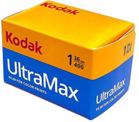 KODAK Color Negative Film UltraMAX 400-135-36 Exposures Film Roll(No 400 ISO Pack of 1)
