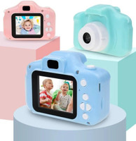 Jerry Toys Kids Digital Camera with 2 Inch Display, HD Photo & Video, Re DSLR DSLR Camera(Blue, Pink)