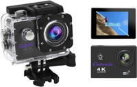 Cubonic 4K HDWaterproof Action Camera- Bright LCD- Perfect for Sports and Adventure! 4k Sports & Action Camera(Black)