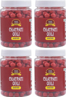 FOOD ESSENTIAL Yummy & Tasty Chatpati Goli 1 kg.[Mouth Freshener, After-Meal Snack] Pack of 4 Chatpata(4 x 250 g)