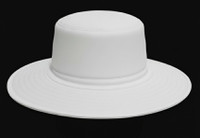 ECOSKY Solid Cricket Cap(White, Pack of 1)