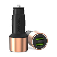DURACELL 36 W Turbo Car Charger(Black)