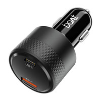 boAt 83 W Turbo Car Charger(Black)