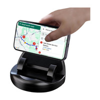 DSNS Car Mobile Holder for Dashboard, Anti-slip(Black)