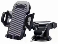 Hold up Car Mobile Holder for Windshield, Dashboard(Black)