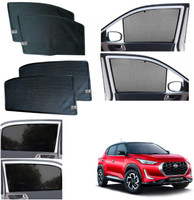 WolkomHome Side Window Sun Shade For Nissan Magnite(Black)