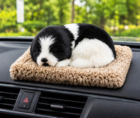 MANTIFY Sleeping dog All Cars suitable Car dashboard decorative showpiece dog 001 Car Dashboard Cover(HYUNDAI 5 Series 520d Luxury Line Diesel)