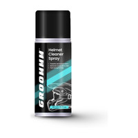 Groommm Foam-based Helmet Cleaner Spray Dirt Remover for Helmet Interior & exterior | With lemonish fragrance. Vehicle Interior Cleaner(150 ml)