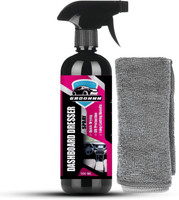 ELEM Groommm Dashboard Dresser & Car Interior Polish Spray with Microfiber Cloth ELGR002IN Vehicle Interior Cleaner(475 ml)