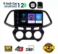 AutoVision 4GB Ram 32GB ROM 9Inch Car Android For Santro New IPS Display Car Stereo(Double Din)