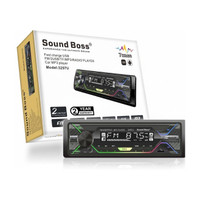 Sound Boss SB-3257U Charge Pro+ DUAL USB/Bluetooth/FM/AUX/SD/UNIVERSAL Car Stereo(Single Din)