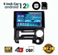 AutoVision 4GB Ram 32GB ROM 9Inch Car Android For Santro Old IPS Display Car Stereo(Double Din)
